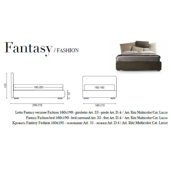 Letto matrimoniale Stilfar Fantasy - immagine 2